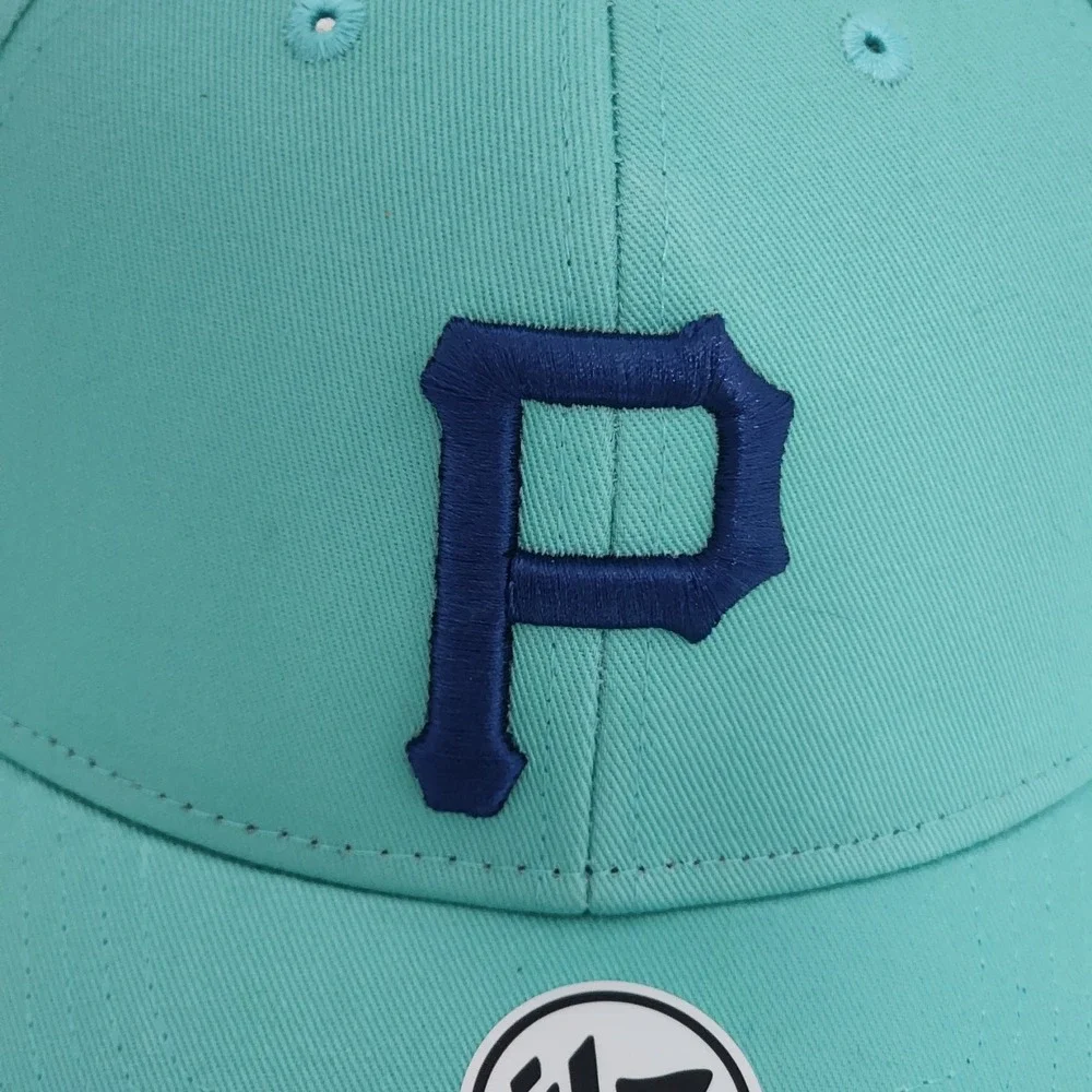 Pittsburgh Pirates WS Patch Hat Adult Mint Legend Sure Sho 47 Brand MVP Snapback